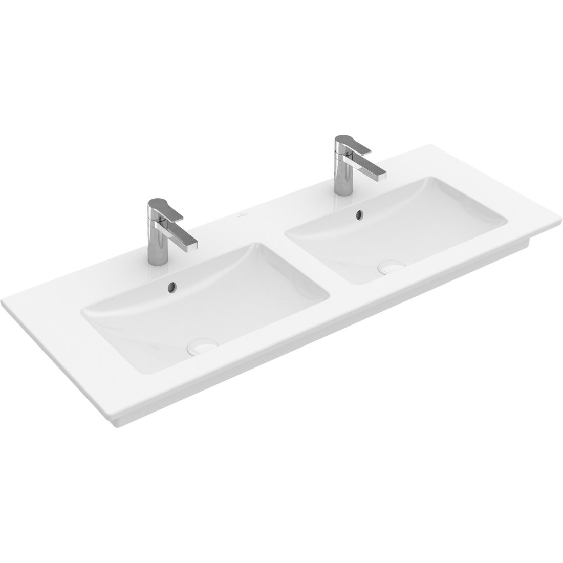 VILLEROY & BOCH VENTICELLO DOBBELSERVANT 130X50 CM VILLEROY & BOCH VENTICELLO DOBBELSERVANT 130X50 CM