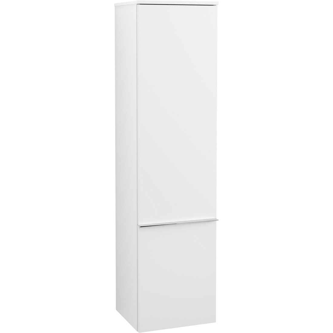 VILLEROY & BOCH VENTICELLO HØYSKAP VENSTRE HVIT MATT M/1 DØR 404 X 1546 X 347 MM