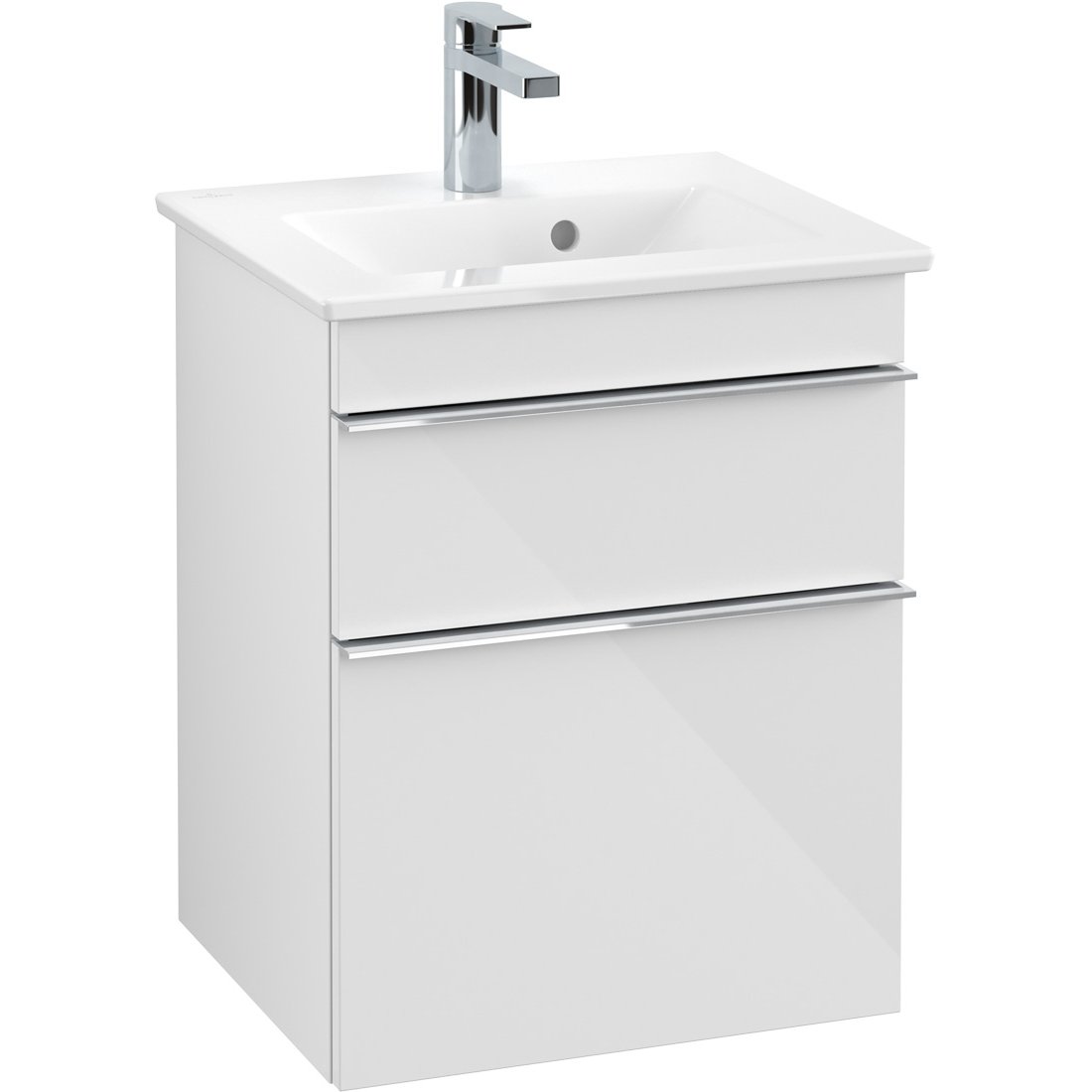 VILLEROY & BOCH VENTICELLO SERVANTSKAP HVIT HØYGLANS M/2 SKUFFER, 466 X 590 X 400 MM VILLEROY & BOCH VENTICELLO SERVANTSKAP HVIT HØYGLANS M/2 SKUFFER, 466 X 590 X 400 MM
