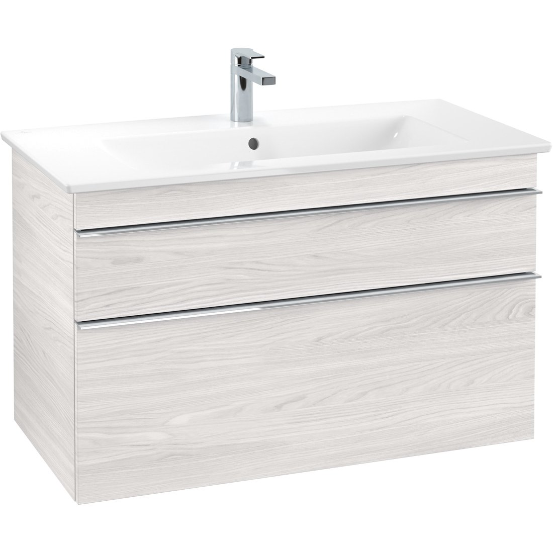 VILLEROY & BOCH VENTICELLO SERVANTSKAP HVIT TRE M/2 SKUFFER 953 X 590 X 477 MM VILLEROY & BOCH VENTICELLO SERVANTSKAP HVIT TRE M/2 SKUFFER 953 X 590 X 477 MM