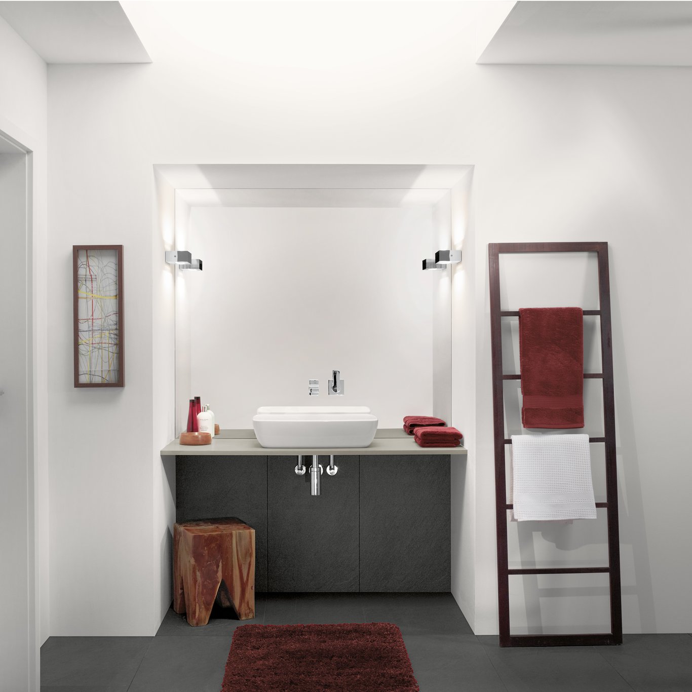 V&B ARTIS SERVANT 58X38 HVIT ALPIN V&B ARTIS SERVANT 58X38 HVIT ALPIN