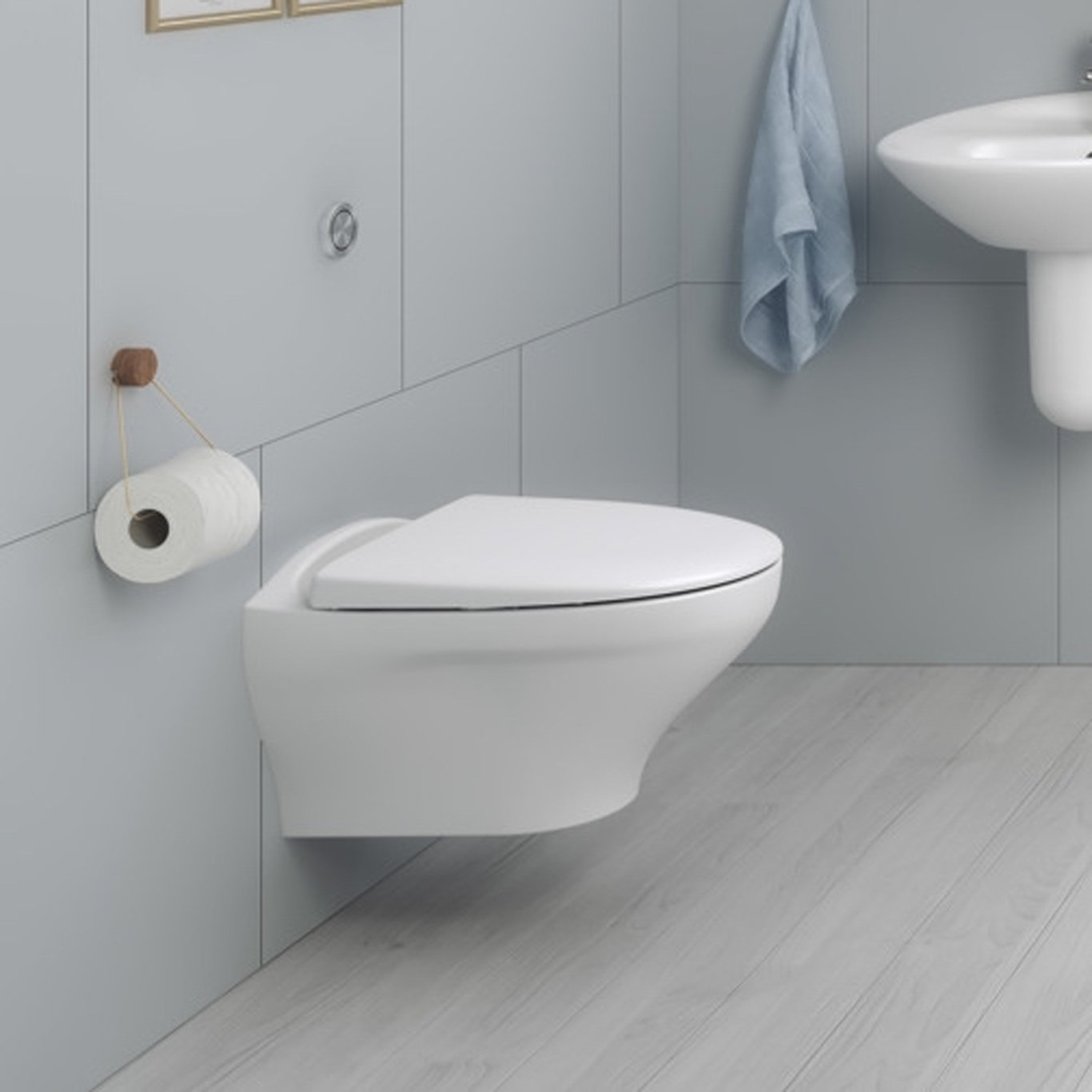 GUSTAVSBERG ESTETIC 8330 VEGGSKÅL INKL. SETE, HVIT CERAMICPLUS GUSTAVSBERG ESTETIC 8330 VEGGSKÅL INKL. SETE, HVIT CERAMICPLUS