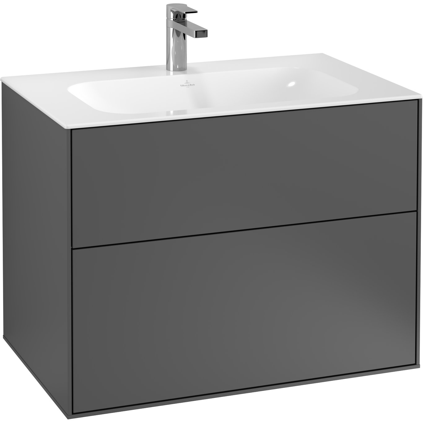 VILLEROY & BOCH FINION SERVANTSKAP 80 ANTRASITT MATT LAKK VILLEROY & BOCH FINION SERVANTSKAP 80 ANTRASITT MATT LAKK