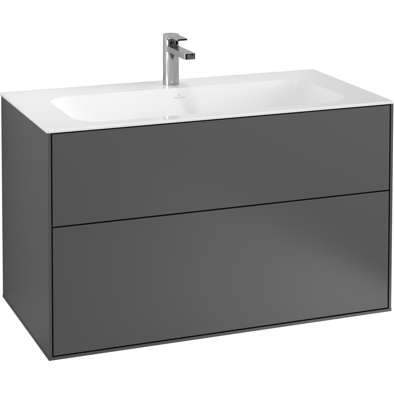 VILLEROY & BOCH FINION SERVANTSKAP 100 ANTRASITT MATT LAKK
