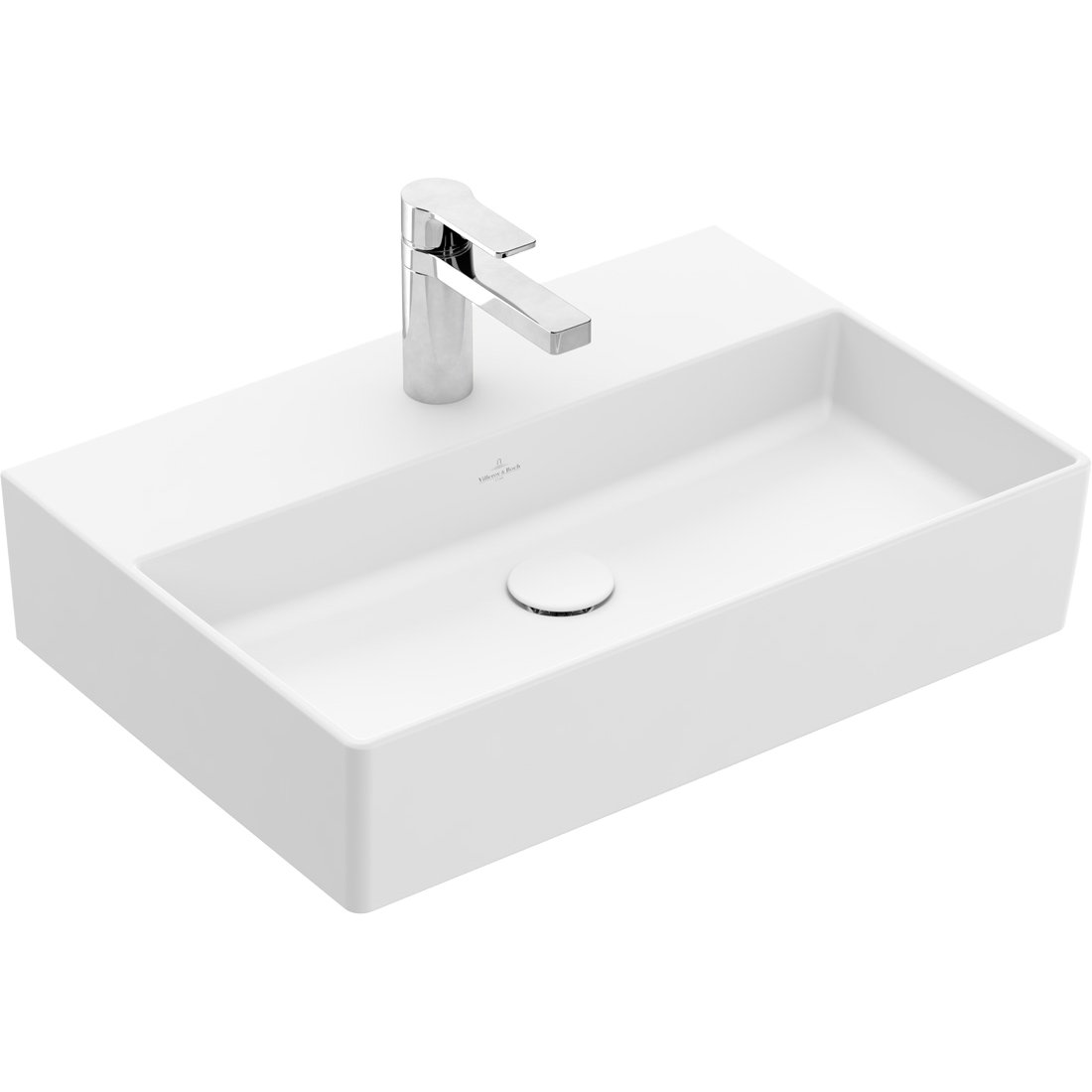 VILLEROY & BOCH MEMENTO 2.0 SERVANT 60 CM, STONE WHITE CERAMICPLUS U/OVERLØP