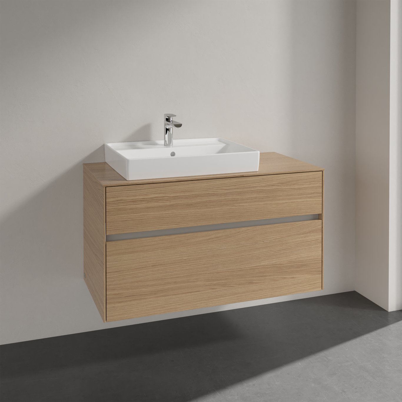 VILLEROY & BOCH COLLARO SERVANTSKAP 100 FOR SERVANT VENSTRE 60 CM M/2 SKUFFER NORDISK EIK VILLEROY & BOCH COLLARO SERVANTSKAP 100 FOR SERVANT VENSTRE 60 CM M/2 SKUFFER NORDISK EIK