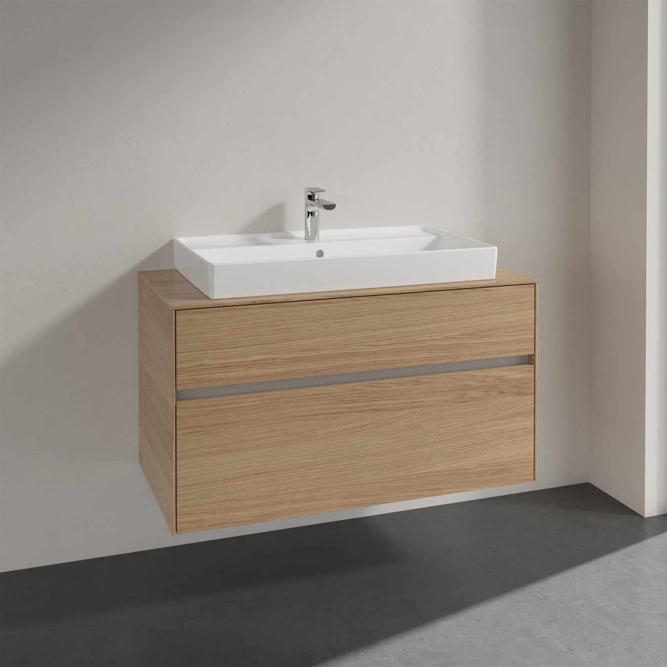 VILLEROY & BOCH COLLARO SERVANTSKAP 100 FOR SERVANT MIDT 80 CM M/2 SKUFFER NORDISK EIK VILLEROY & BOCH COLLARO SERVANTSKAP 100 FOR SERVANT MIDT 80 CM M/2 SKUFFER NORDISK EIK