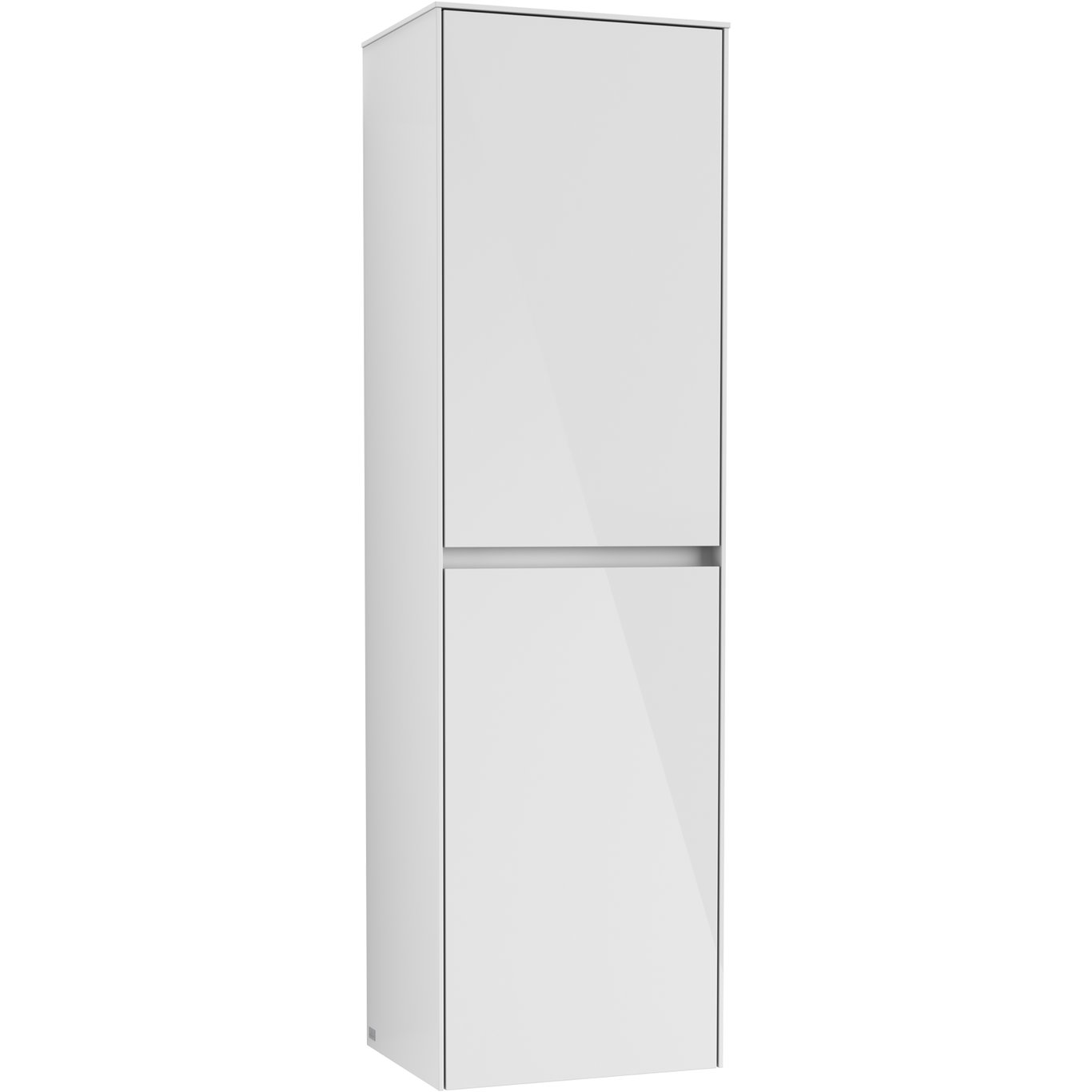 V&B COLLARO HØYSKAP 45 HØYRE M/2 DØRER HVIT HØYGLANS V&B COLLARO HØYSKAP 45 HØYRE M/2 DØRER HVIT HØYGLANS