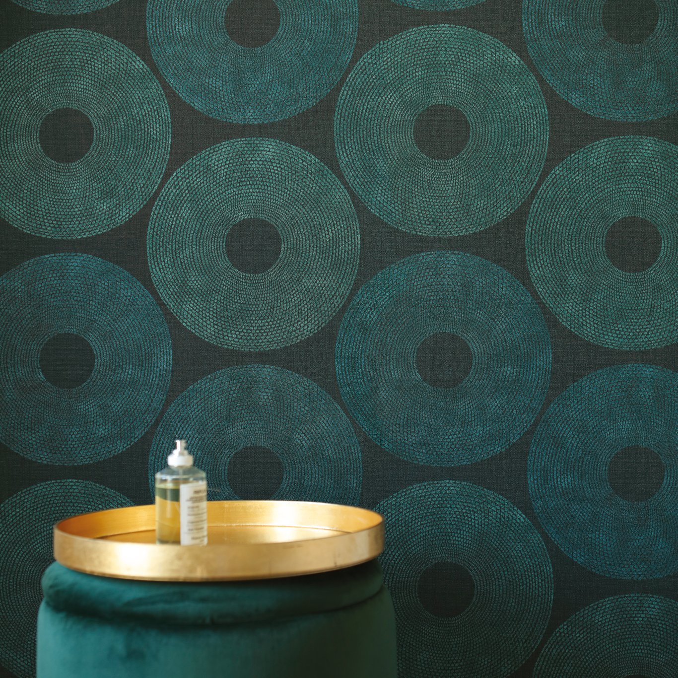 DESERT LODGE VINYLTAPET MØNSTRET BLÅ 10,05X0,53 M DESERT LODGE VINYLTAPET MØNSTRET BLÅ 10,05X0,53 M