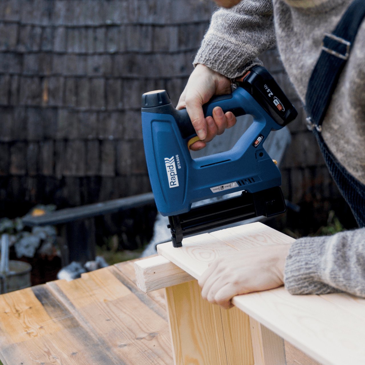 RAPID BATTERIDREVEN STIFTEPISTOL BTX606 18V SOLO RAPID BATTERIDREVEN STIFTEPISTOL BTX606 18V SOLO