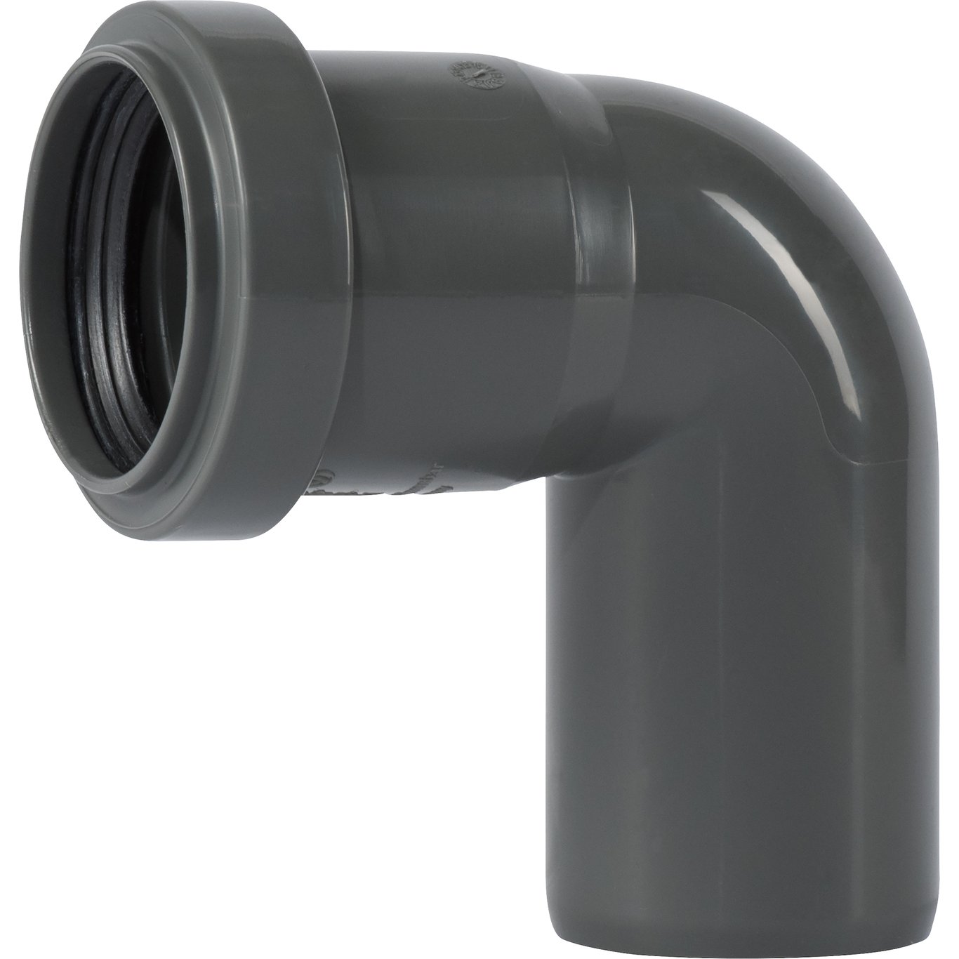 HT SAFE BEND PP GRÅ 40MM - 87,5° HT SAFE BEND PP GRÅ 40MM - 87,5°