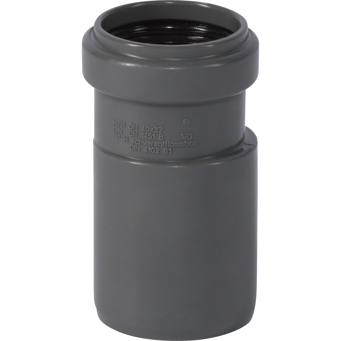 HT SAFE REDUKSJON PP GRÅ 40/32MM HT SAFE REDUKSJON PP GRÅ 40/32MM