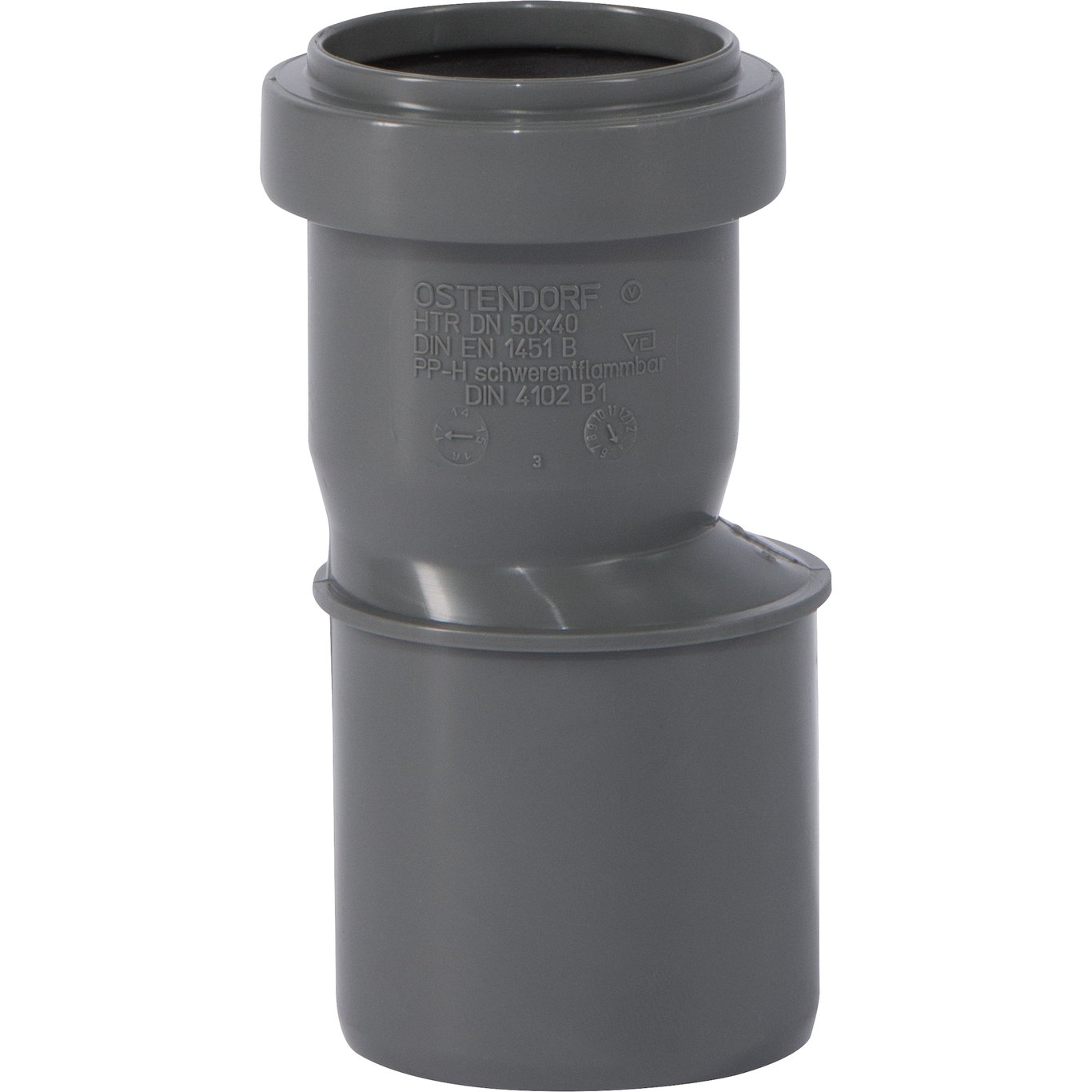 HT SAFE REDUKSJON PP GRÅ 50/40MM HT SAFE REDUKSJON PP GRÅ 50/40MM