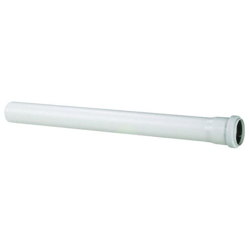 AVLØPSRØR 50MM PP HVIT 0.5M M/MUFFE AVLØPSRØR 50MM PP HVIT 0.5M M/MUFFE