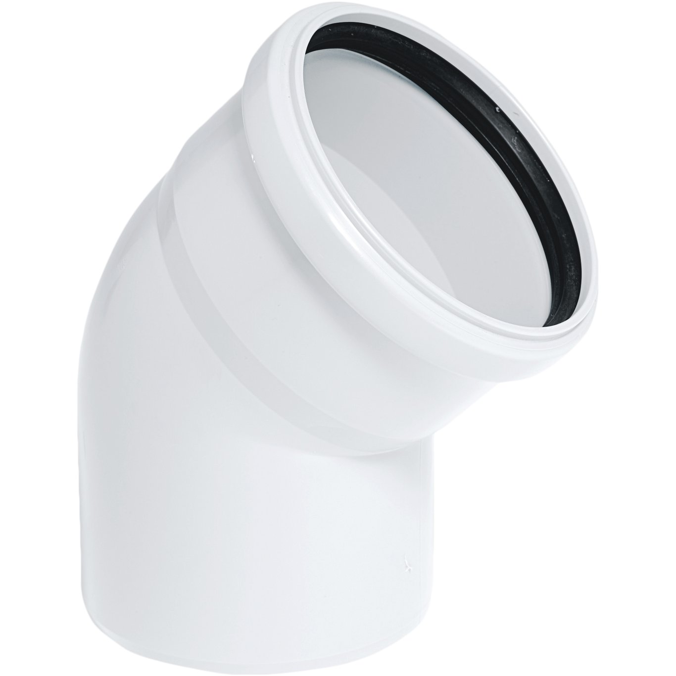 BEND 40MM 45 GRD. PP HVIT BEND 40MM 45 GRD. PP HVIT