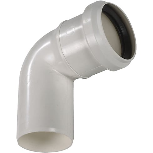 BEND 50MM 88.5 GRD. PP HVIT