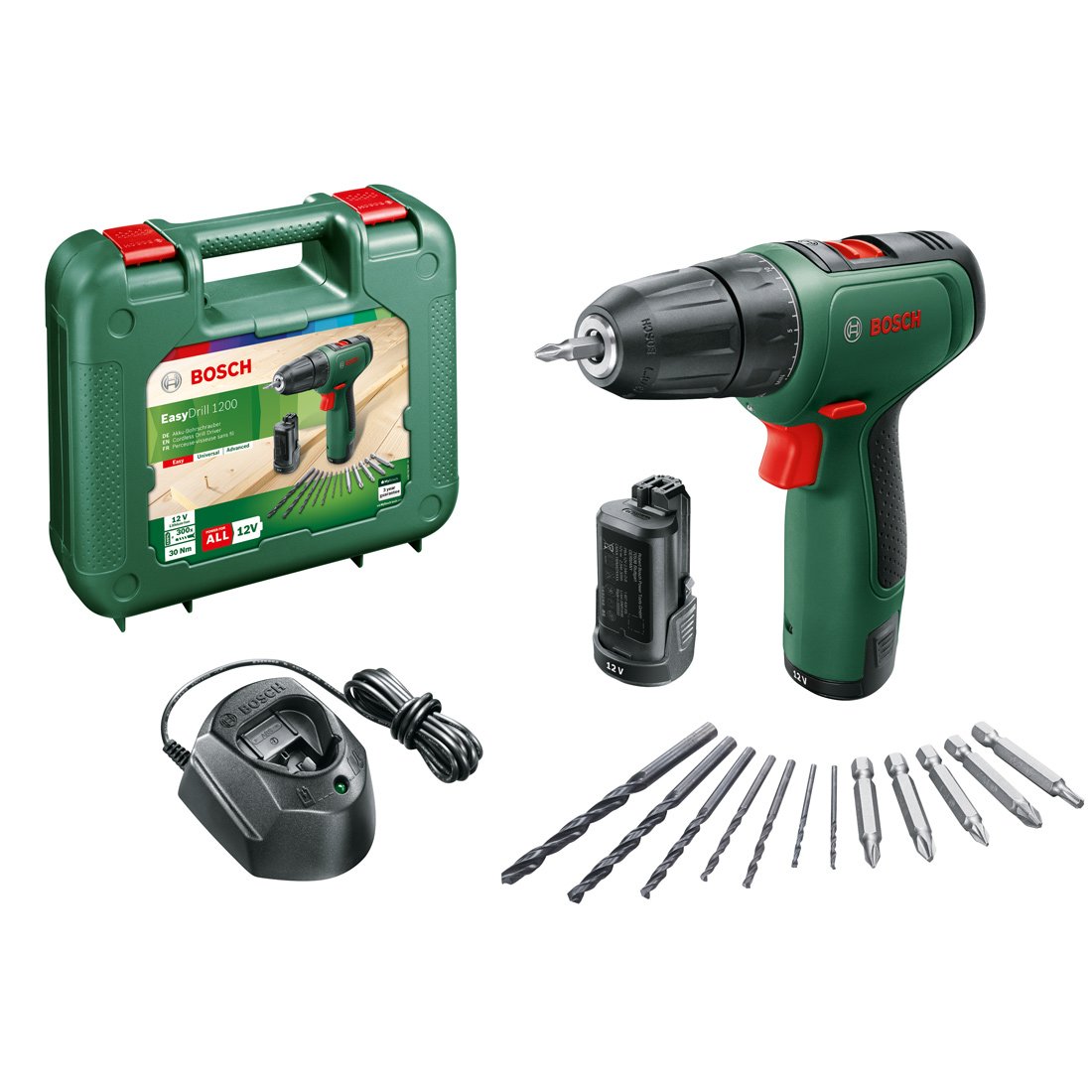 BOSCH DRILL EASYDRILL 1200 12V 2X1,5AH BOSCH DRILL EASYDRILL 1200 12V 2X1,5AH