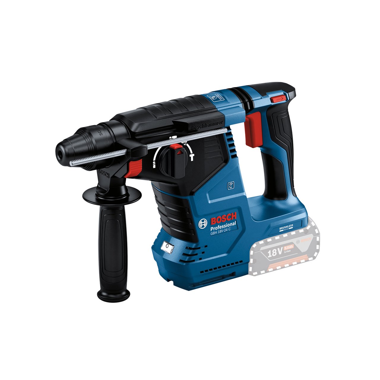 BOSCH BORHAMMER GBH 18V-24 C SOLO L-BOXX