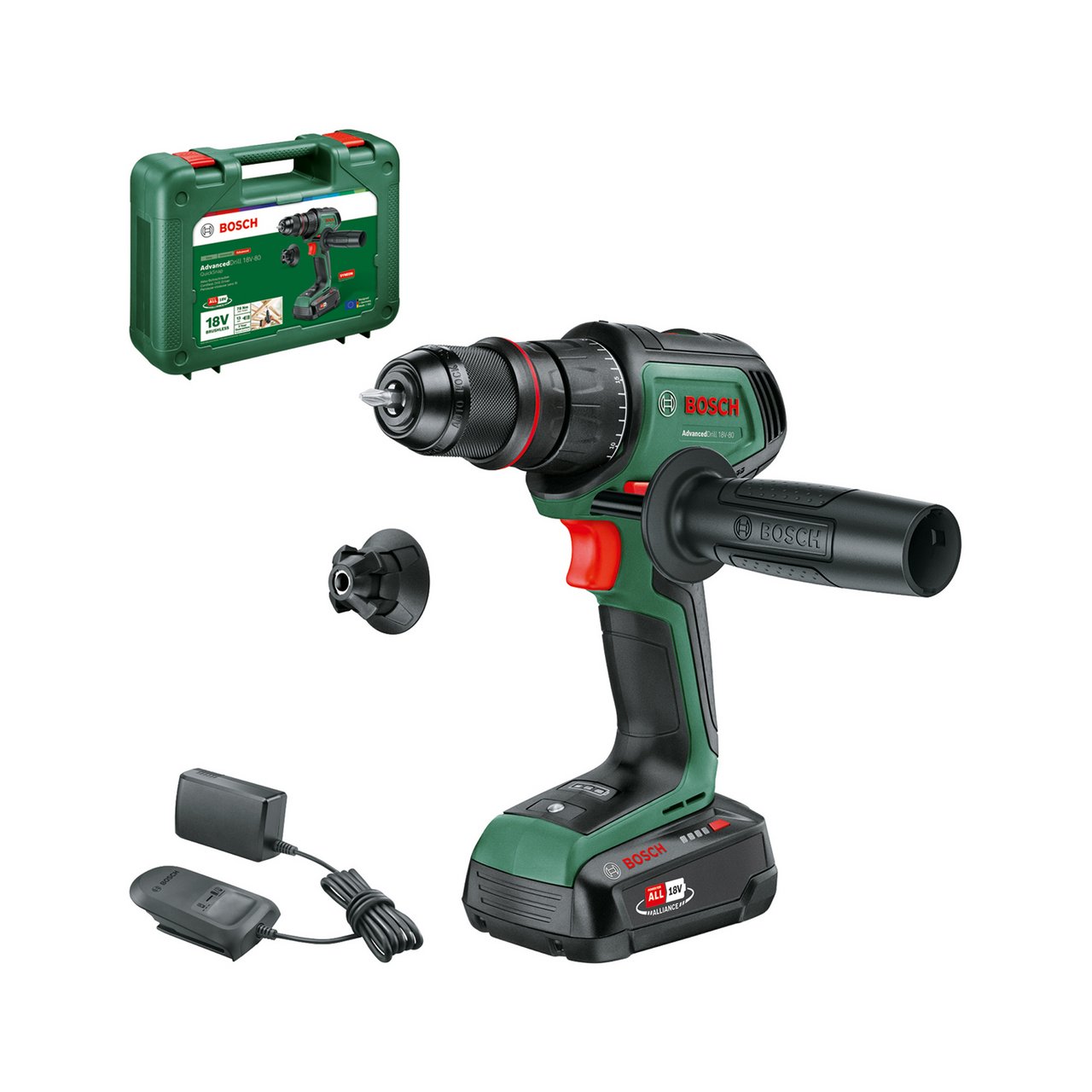 BOSCH BORSKRUTREKKER ADV 18V-80 2,5AH BOSCH BORSKRUTREKKER ADV 18V-80 2,5AH