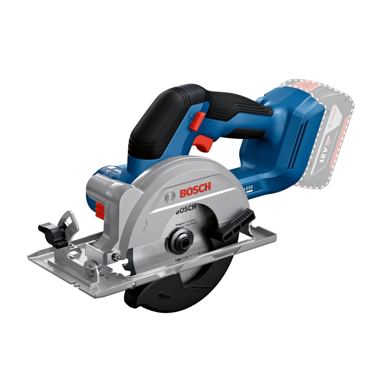 BOSCH SIRKELSAG GKS 18V-51 SOLO BOSCH SIRKELSAG GKS 18V-51 SOLO