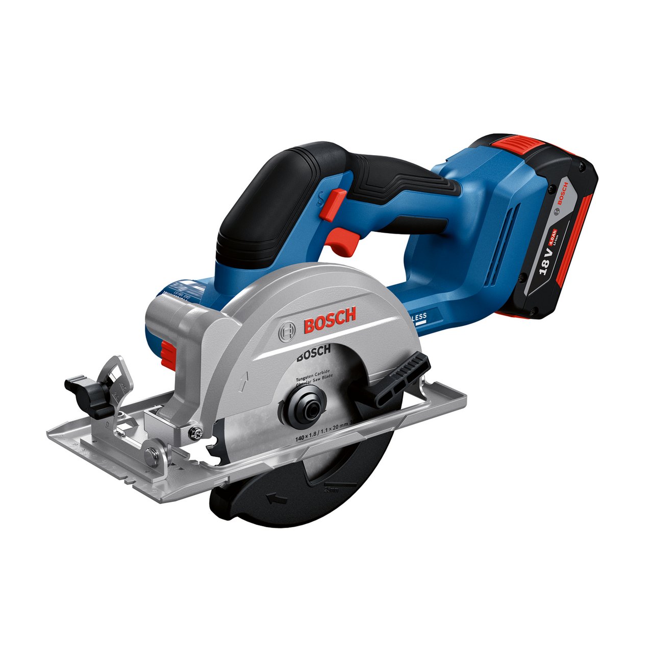 BOSCH SIRKELSAG GKS 18V-51 2X4AH GAL 18V-20