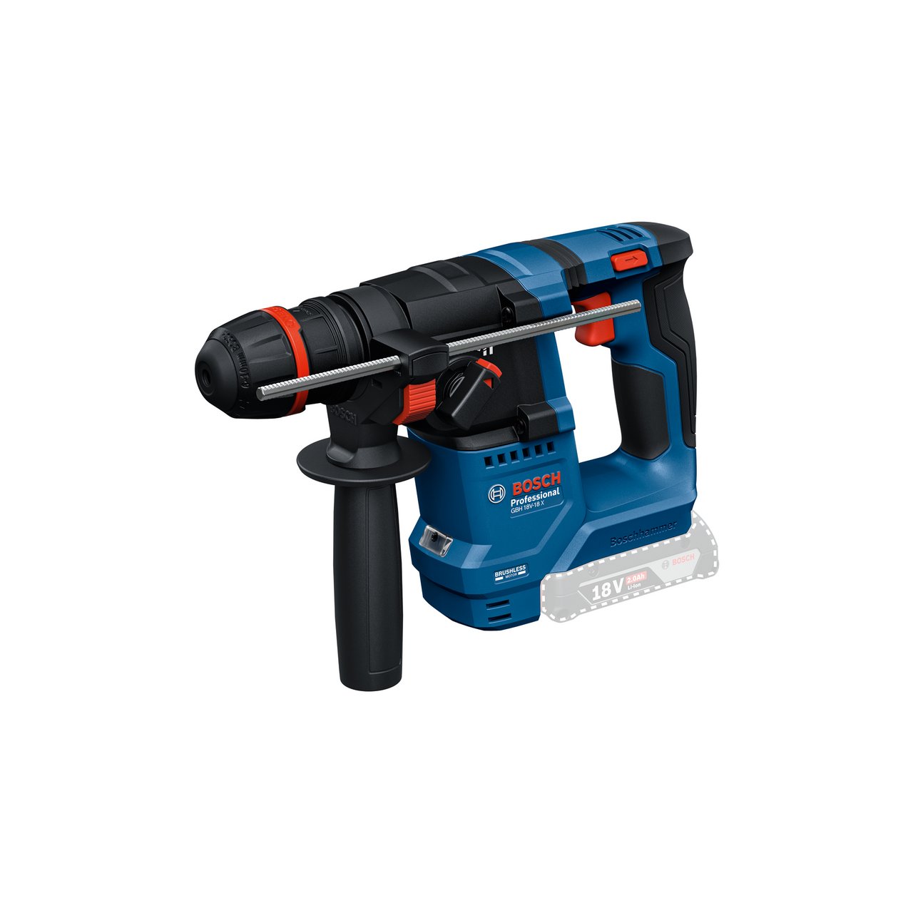 BOSCH BORHAMMER GBH 18V-18 X SOLO