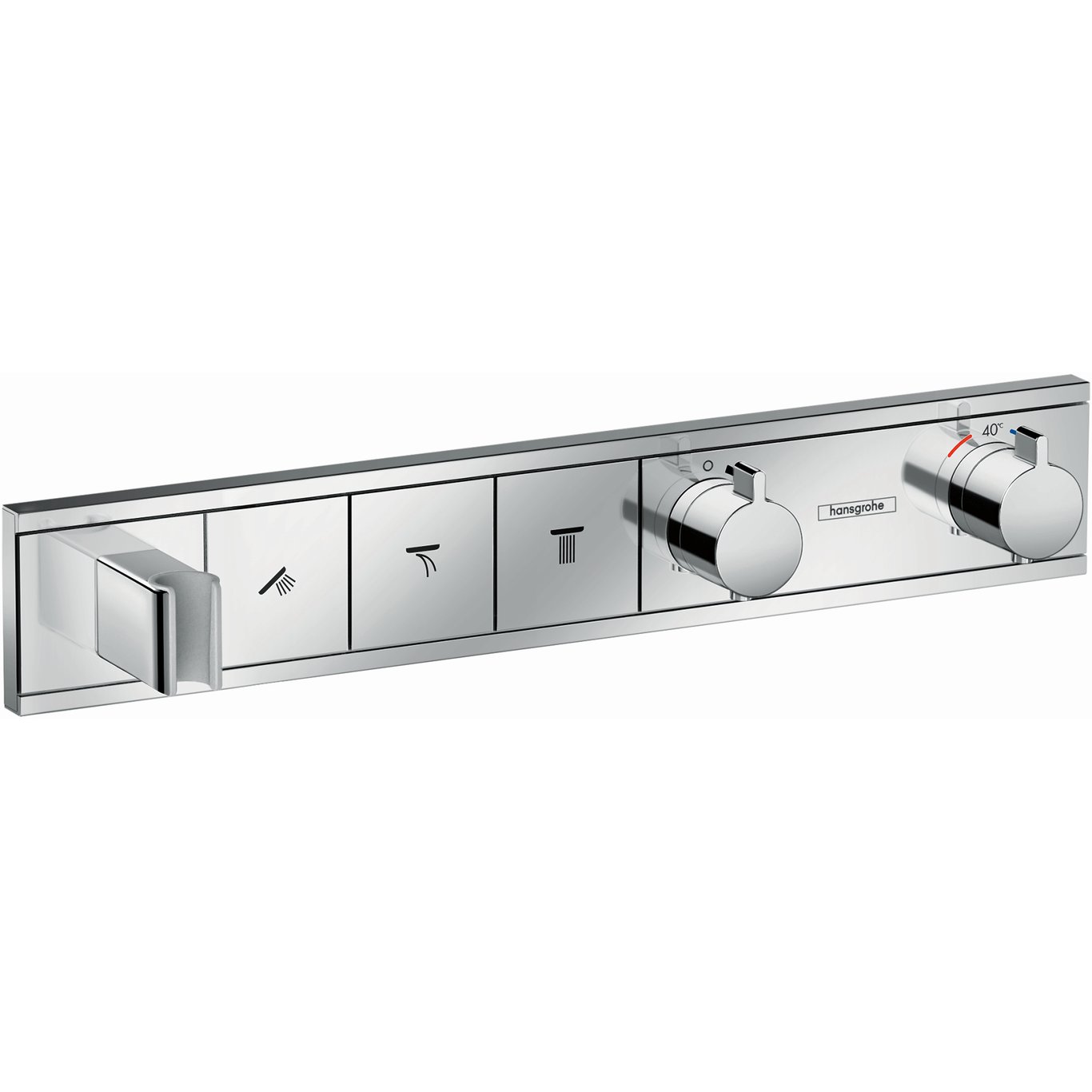 HANSGROHE RAINSELECT DUSJTERMOSTAT TIL INNBYGGING 3 UTTAK KROM HANSGROHE RAINSELECT DUSJTERMOSTAT TIL INNBYGGING 3 UTTAK KROM