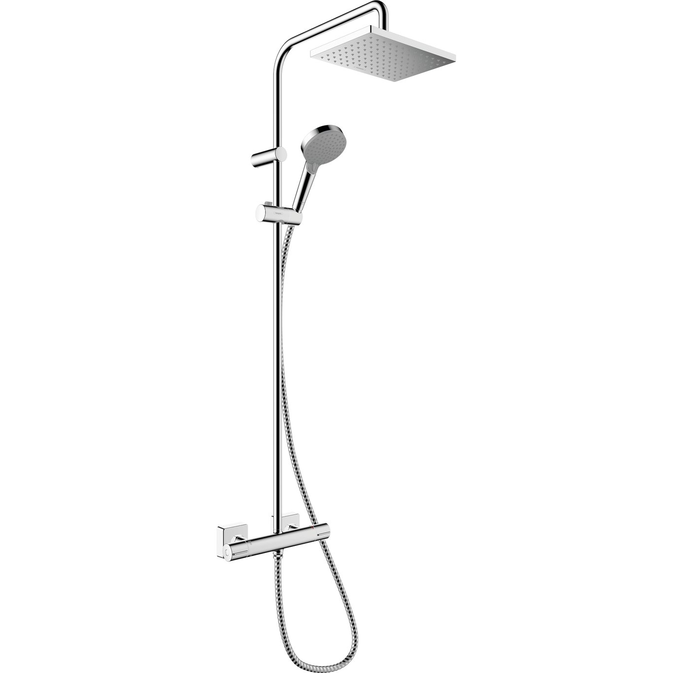 HANSGROHE VERNIS SHAPE DUSJSETT INKL TERMOSTAT KROM HANSGROHE VERNIS SHAPE DUSJSETT INKL TERMOSTAT KROM