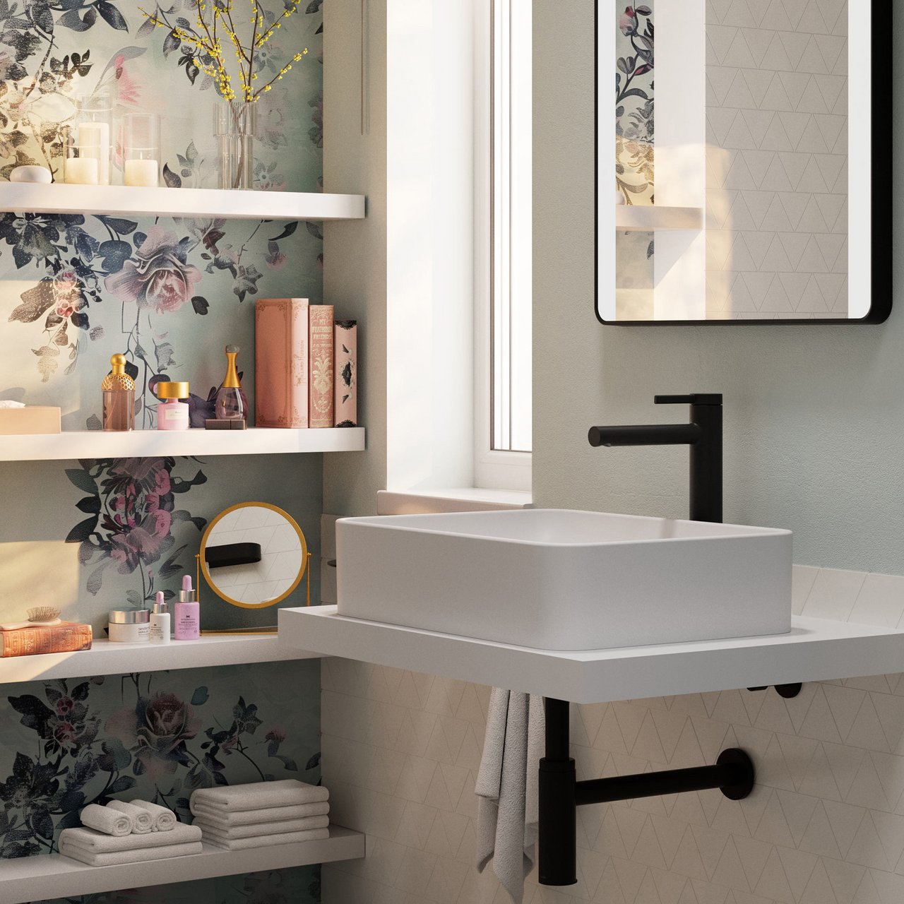 HANSGROHE ZEISIS S 230 SERVANTARMATUR COOLSTART M/POP-UP MATT SORT