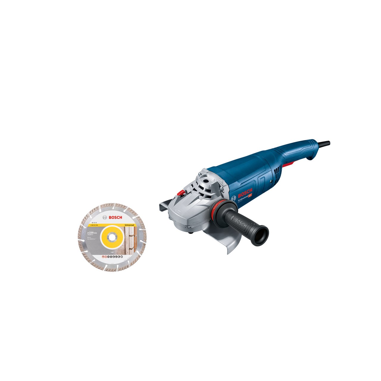 BOSCH VINKELSLIPER GWS 22-230 J M/DIAMANTSKIVE BOSCH VINKELSLIPER GWS 22-230 J M/DIAMANTSKIVE