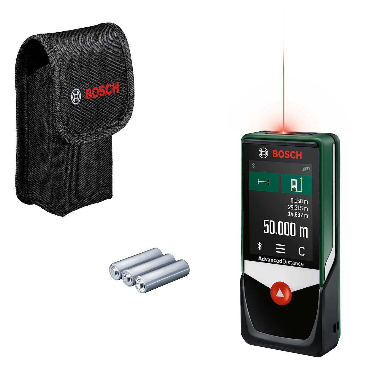 BOSCH LASERAVSTANDSMÅLER Advanced Distance 50C