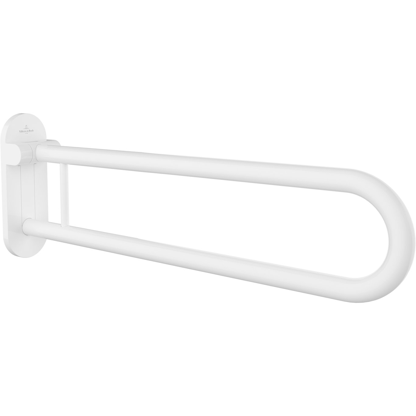 V&B VICARE FUNCTION SAMMENLEGGBAR ARMSTØTTE 75 CM HVIT ALPIN V&B VICARE FUNCTION SAMMENLEGGBAR ARMSTØTTE 75 CM HVIT ALPIN