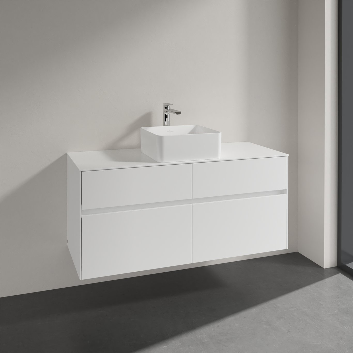 V&B COLLARO SERVANTSKAP 120 FOR SERVANT MIDT M/4 SKUFFER HVIT MATT V&B COLLARO SERVANTSKAP 120 FOR SERVANT MIDT M/4 SKUFFER HVIT MATT