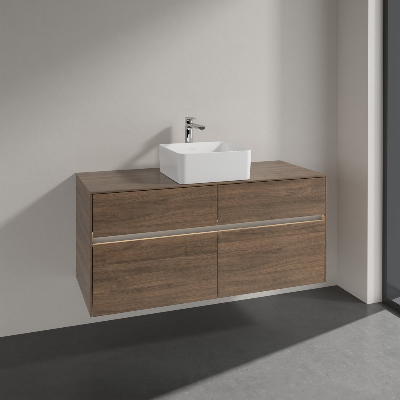 V&B COLLARO SERVANTSKAP 120 M/LYS FOR SERVANT MIDT M/4 SKUFFER ARIZONA EIK