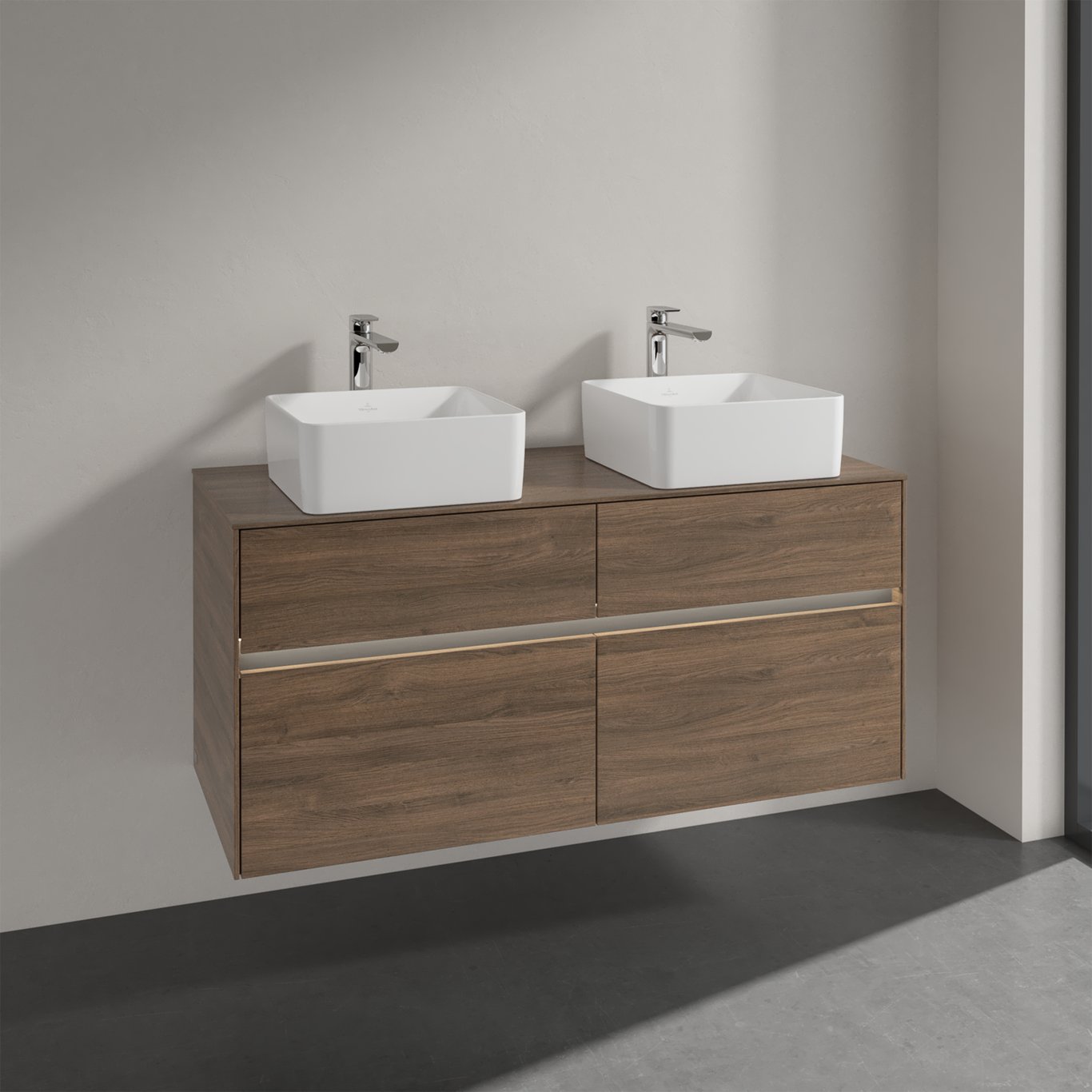 V&B COLLARO SERVANTSKAP 120 M/LYS FOR 2 SERVANTER M/4 SKUFFER ARIZONA EIK V&B COLLARO SERVANTSKAP 120 M/LYS FOR 2 SERVANTER M/4 SKUFFER ARIZONA EIK