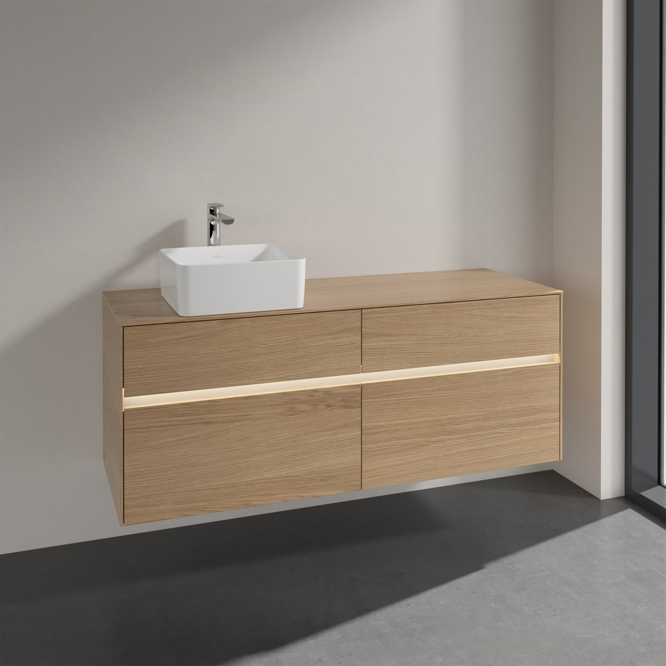 V&B COLLARO SERVANTSKAP 140 M/LYS FOR SERVANT VENSTRE M/4 SKUFFER NORDISK EIK