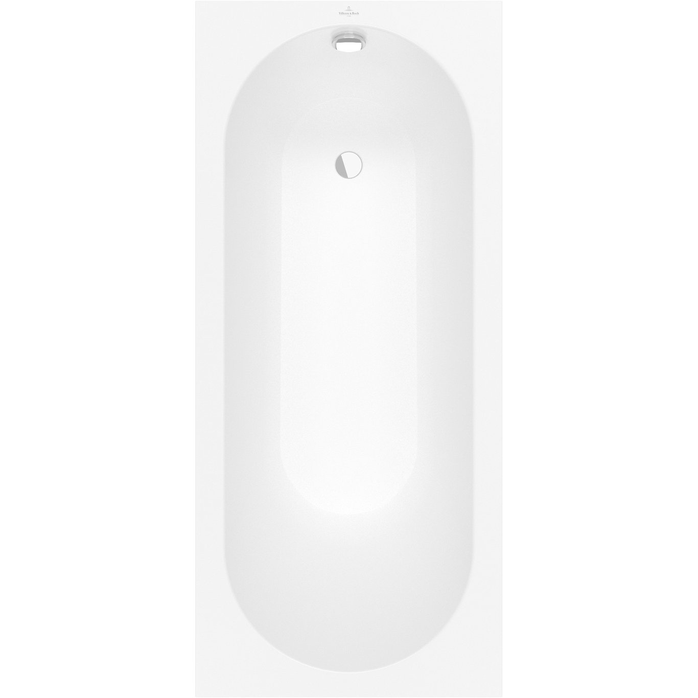 V&B OBERON BADEKAR 170X75 FOR INNBYGGING STONE WHITE V&B OBERON BADEKAR 170X75 FOR INNBYGGING STONE WHITE