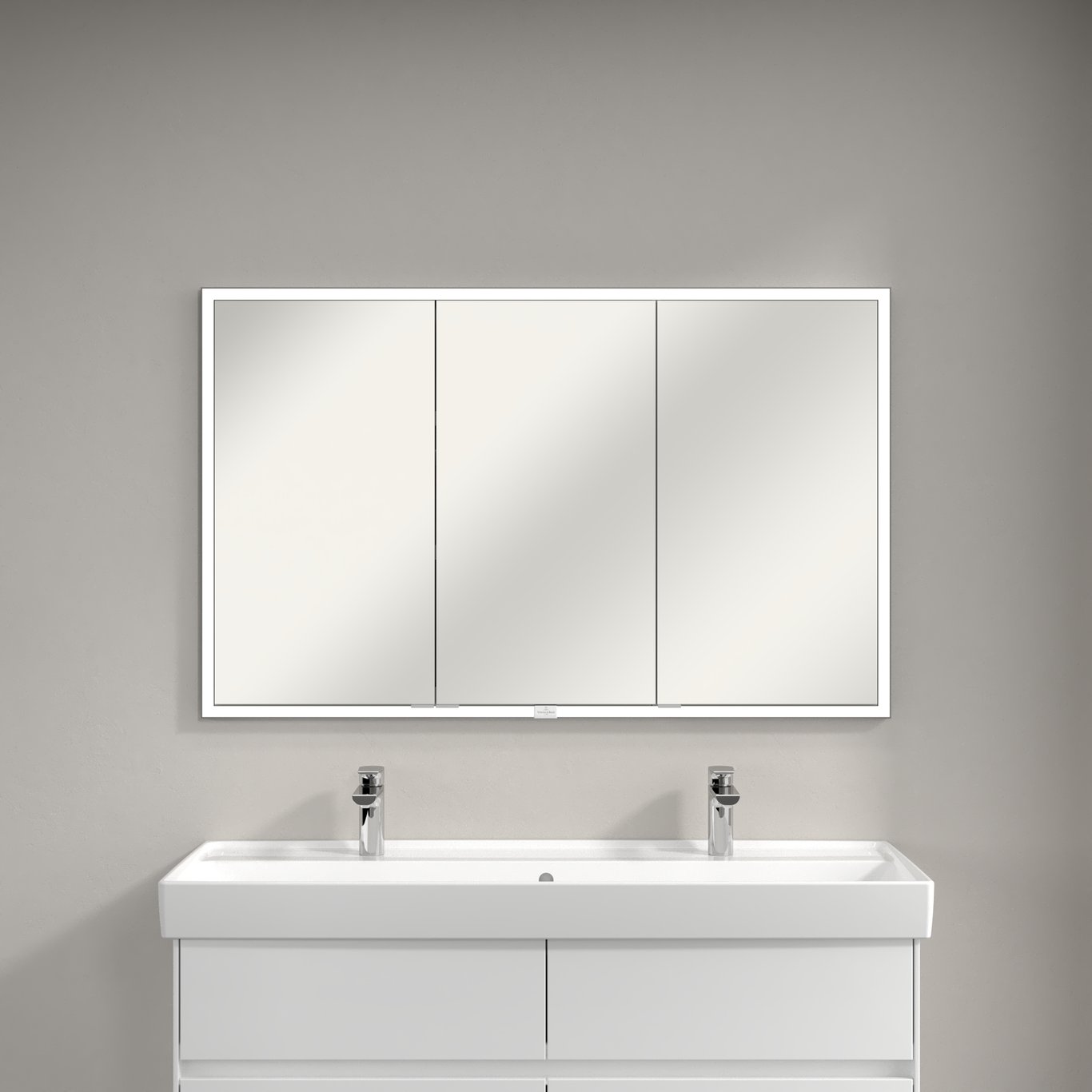 V&B MY VIEW NOW SPEILSKAP INNBYGGING 120X75 M/ LYS