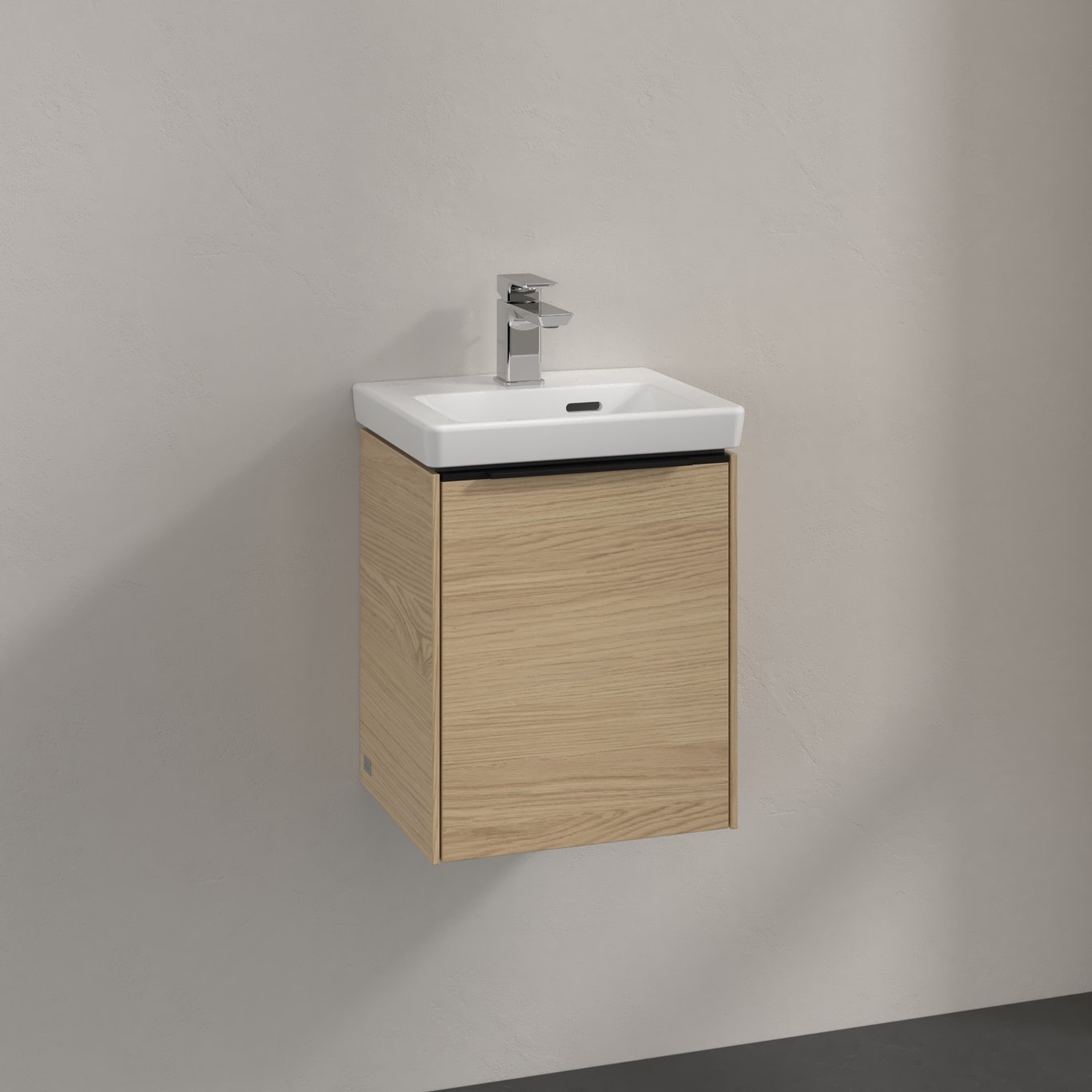 V&B SUBWAY 3.0 SERVANTSKAP 35X42 VENSTRE NORDIC OAK HÅNDTAK I VOLCANO BLACK V&B SUBWAY 3.0 SERVANTSKAP 35X42 VENSTRE NORDIC OAK HÅNDTAK I VOLCANO BLACK