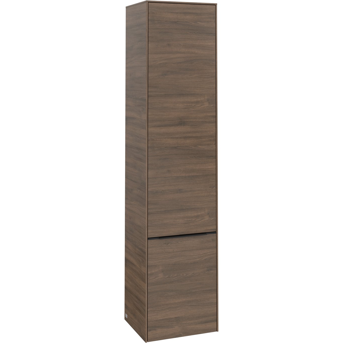 V&B SUBWAY 3.0 HØYSKAP 40X171 VENSTRE 2 DØRER ARIZONA OAK HÅNDTAK I VOLCANO BLACK