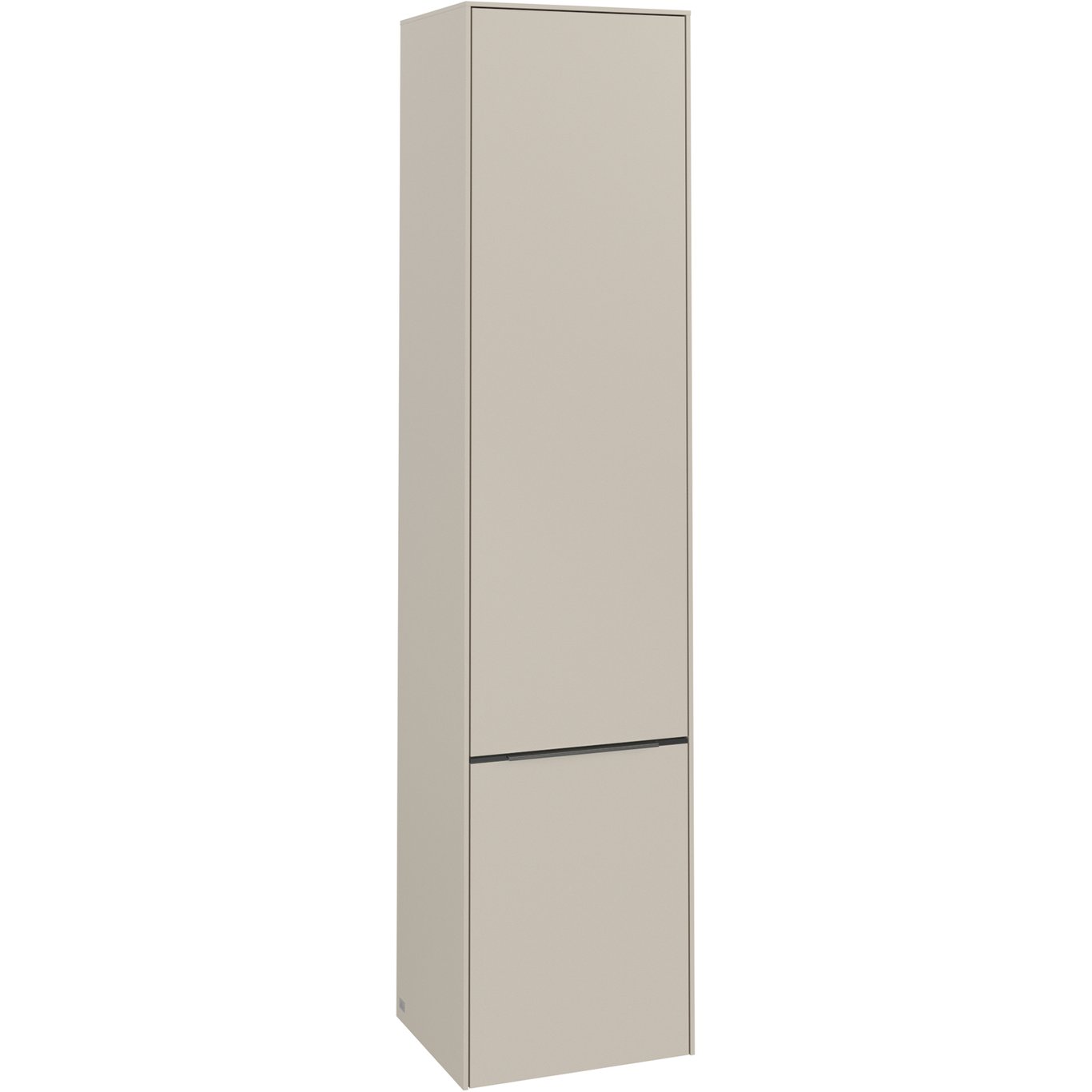 V&B SUBWAY 3.0 HØYSKAP 40X171 VENSTRE 2 DØRER CASHMERE GREY HÅNDTAK I MØBELETS FARGE