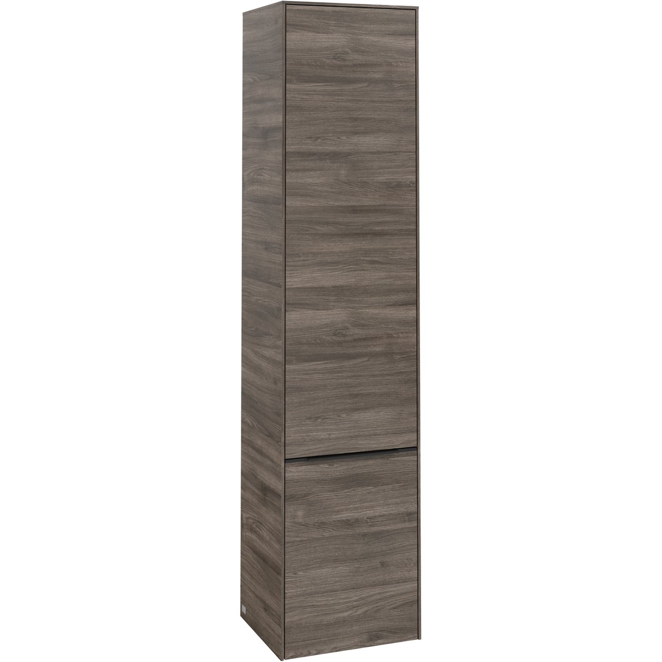 V&B SUBWAY 3.0 HØYSKAP 40X171 HØYRE 2 DØRER STONE OAK HÅNDTAK I VOLCANO BLACK V&B SUBWAY 3.0 HØYSKAP 40X171 HØYRE 2 DØRER STONE OAK HÅNDTAK I VOLCANO BLACK