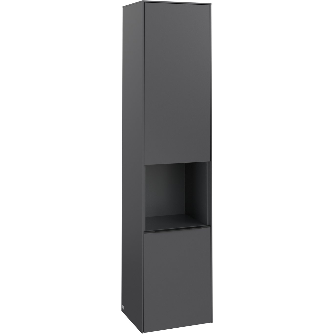 V&B SUBWAY 3.0 HØYSKAP 40X171 VENSTRE 2 DØRER & HYLLE BLACK GRAPHITE HÅNDTAK I VOLCANO V&B SUBWAY 3.0 HØYSKAP 40X171 VENSTRE 2 DØRER & HYLLE BLACK GRAPHITE HÅNDTAK I VOLCANO