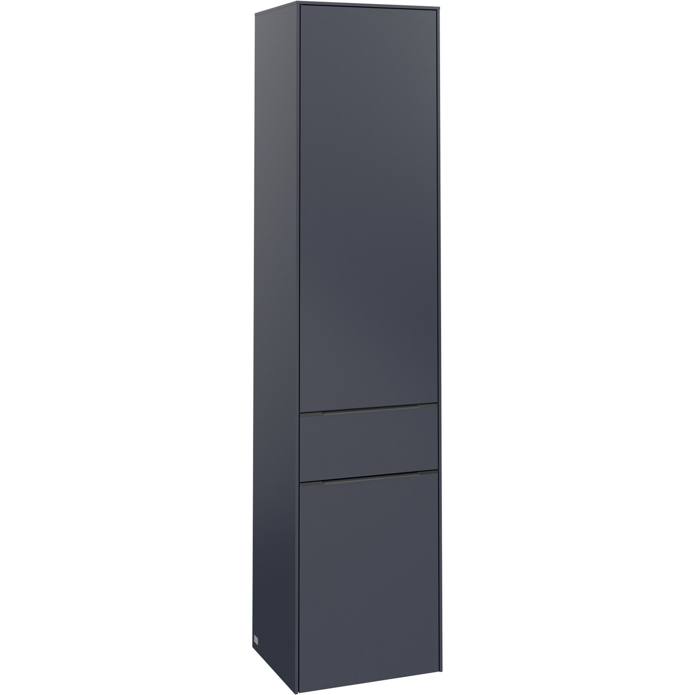 V&B SUBWAY 3.0 HØYSKAP 40X171 HØYRE 2 DØRER & SKUFF MARINE BLUE HÅNDTAK I MØBELETS FARGE V&B SUBWAY 3.0 HØYSKAP 40X171 HØYRE 2 DØRER & SKUFF MARINE BLUE HÅNDTAK I MØBELETS FARGE