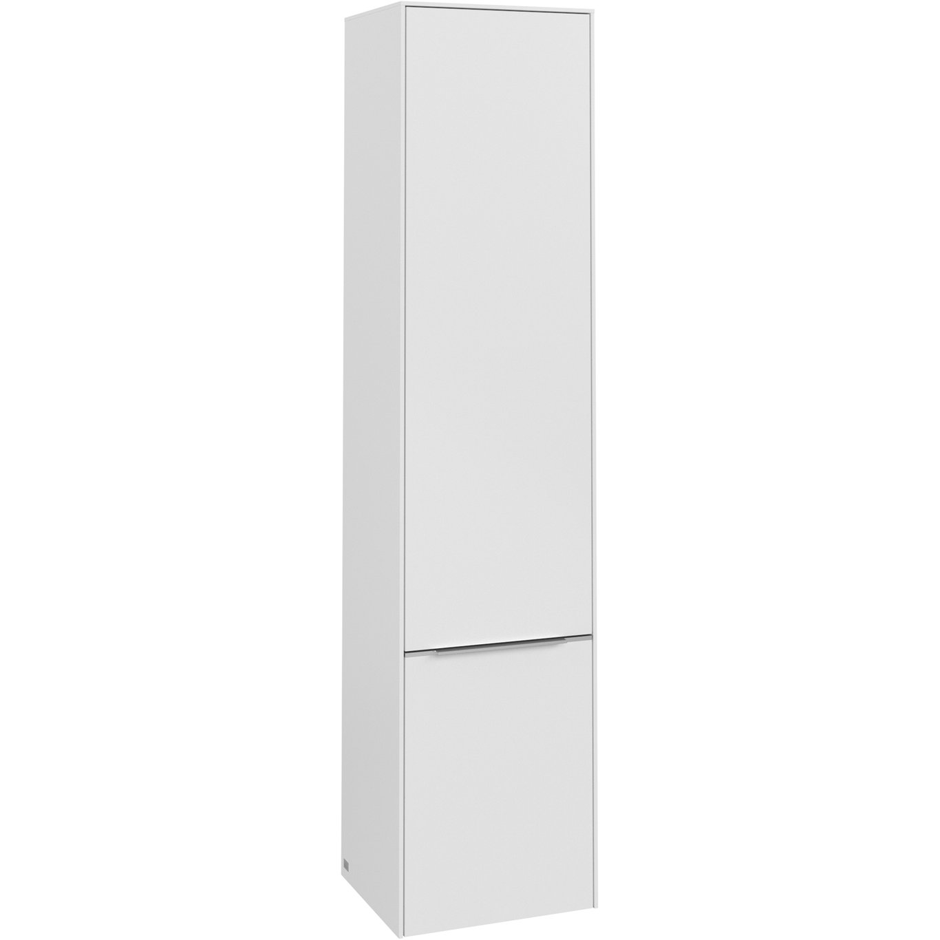 V&B SUBWAY 3.0 HØYSKAP 40X171 VENSTRE 2 DØRER PURE WHITE HÅNDTAK I KROM V&B SUBWAY 3.0 HØYSKAP 40X171 VENSTRE 2 DØRER PURE WHITE HÅNDTAK I KROM