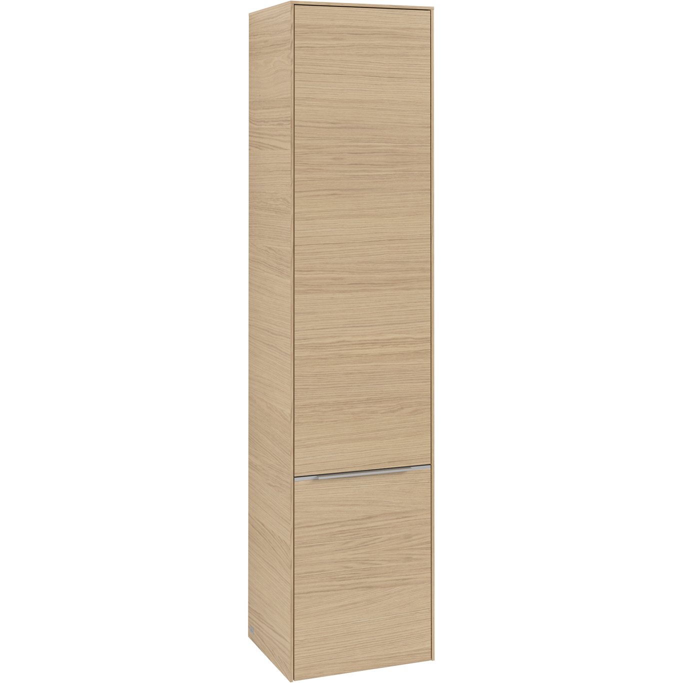 V&B SUBWAY 3.0 HØYSKAP 40X171 VENSTRE 2 DØRER NORDIC OAK HÅNDTAK I KROM