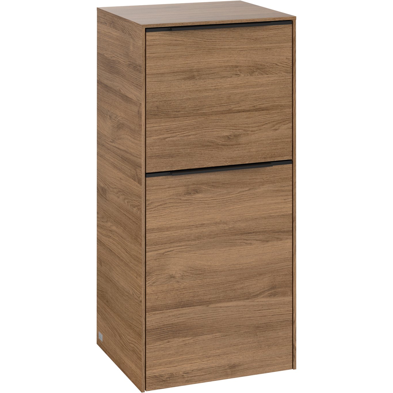 V&B SUBWAY 3.0 SIDESKAP 40X86 VENSTRE KANSAS OAK HÅNDTAK I VOLCANO BLACK