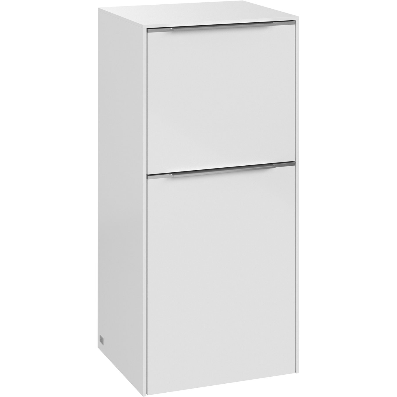 V&B SUBWAY 3.0 SIDESKAP 40X86 VENSTRE BRILLIANT WHITE HÅNDTAK I KROM