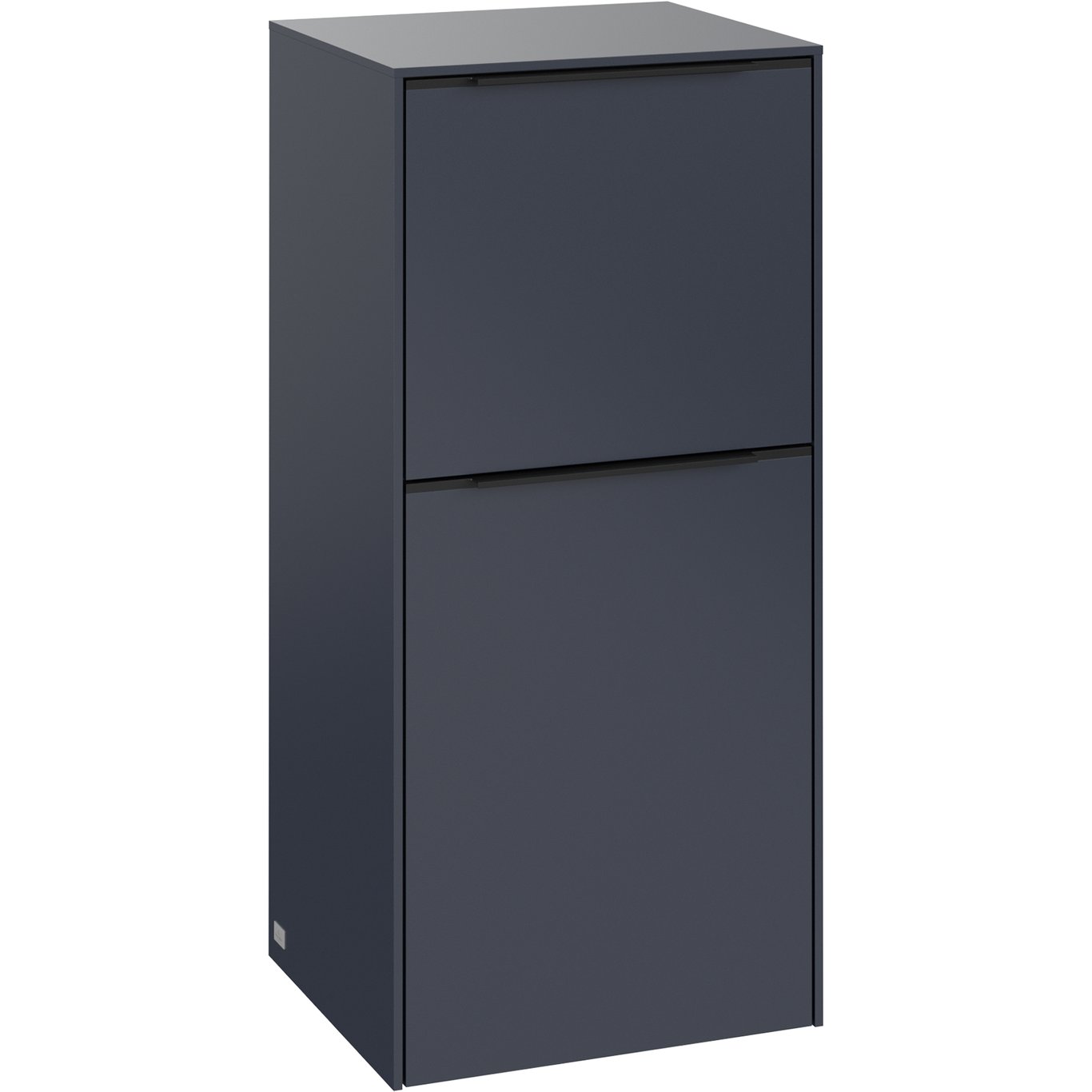 V&B SUBWAY 3.0 SIDESKAP 40X86 HØYRE MARINE BLUE HÅNDTAK I VOLCANO BLACK