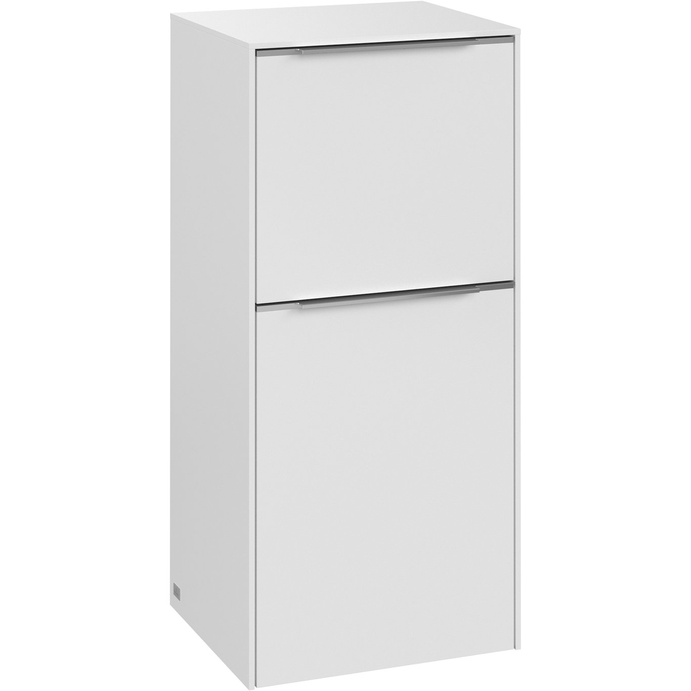 V&B SUBWAY 3.0 SIDESKAP 40X86 HØYRE PURE WHITE HÅNDTAK I KROM